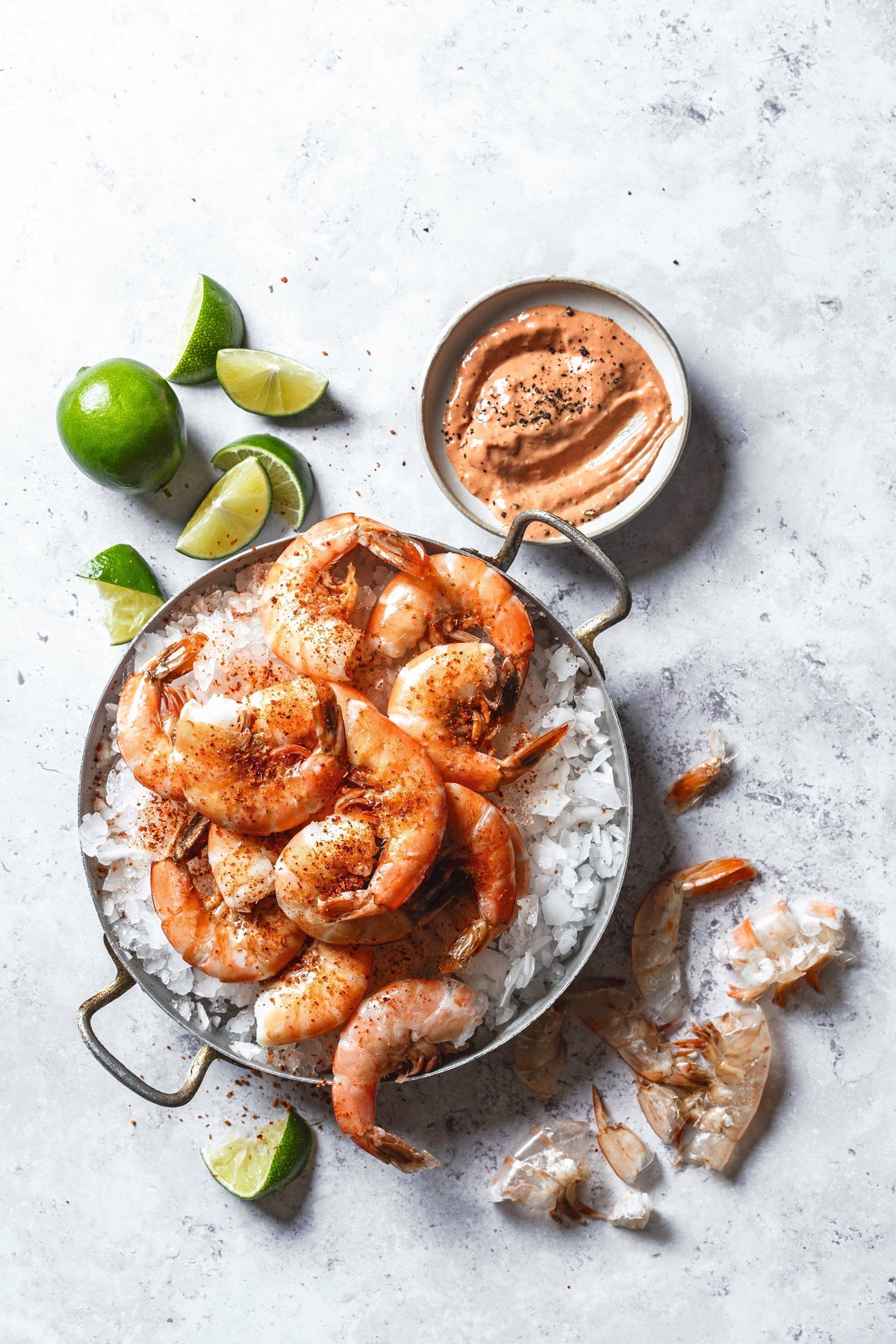 Melissa's Lemongrass Shrimp  Cocktail with Michelada Mayo