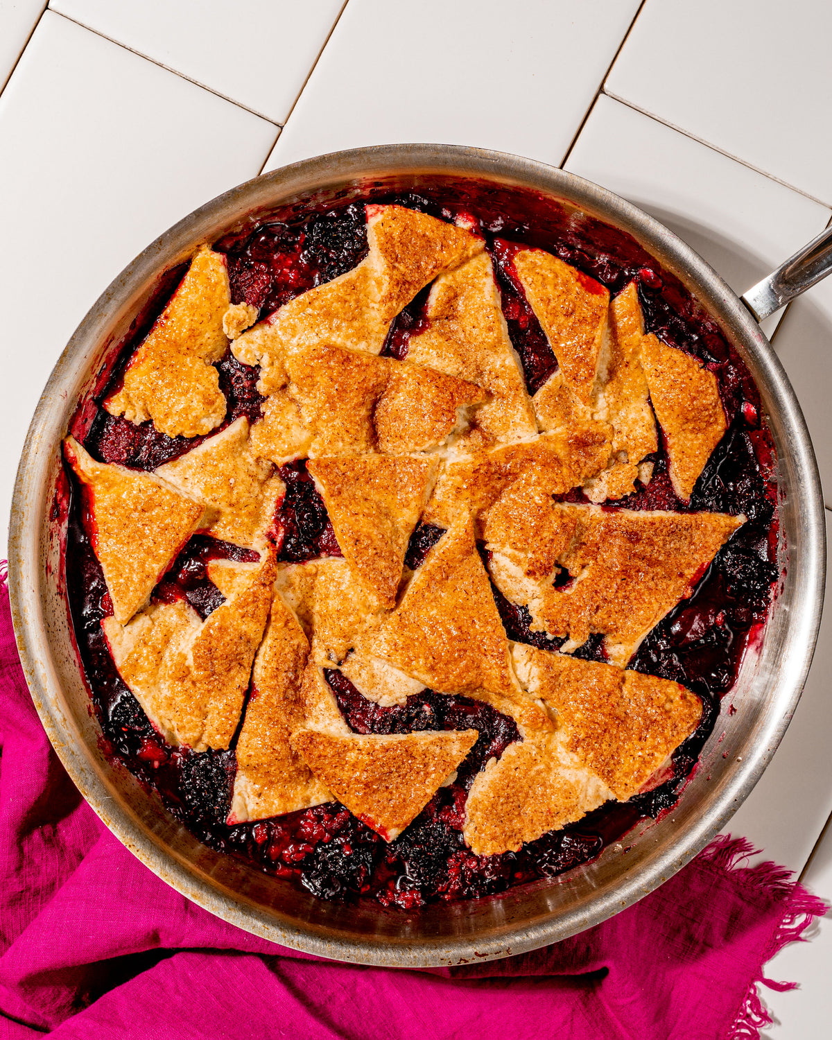 Asha's Cherry Berry Pandowdy
