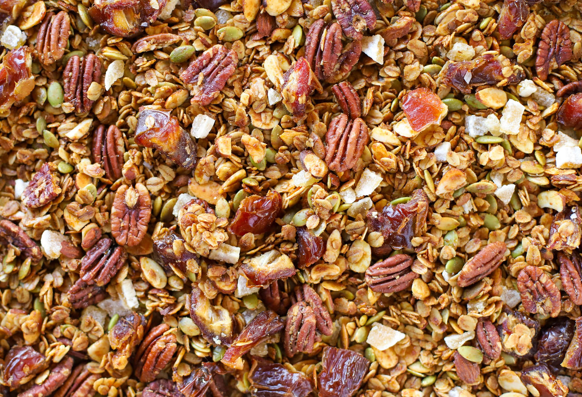 Asha's Double Ginger & Date Granola