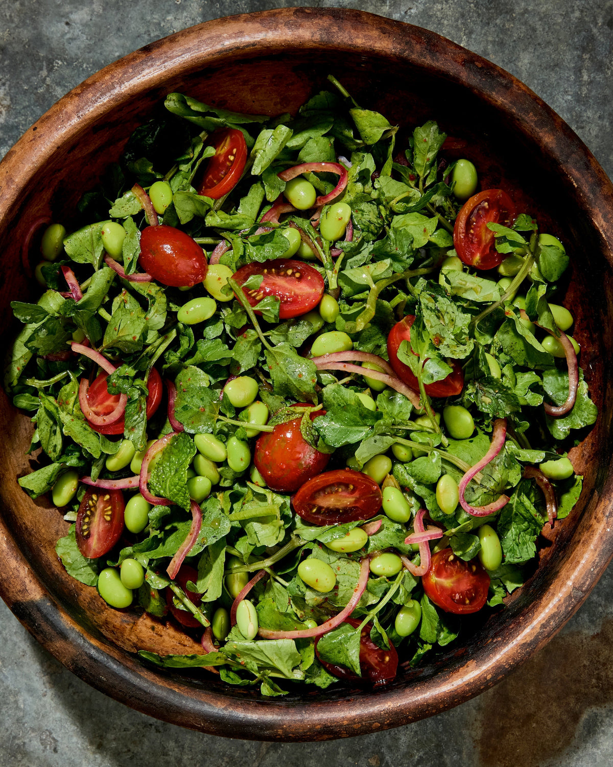 Edamame & Cherry Tomato Salad