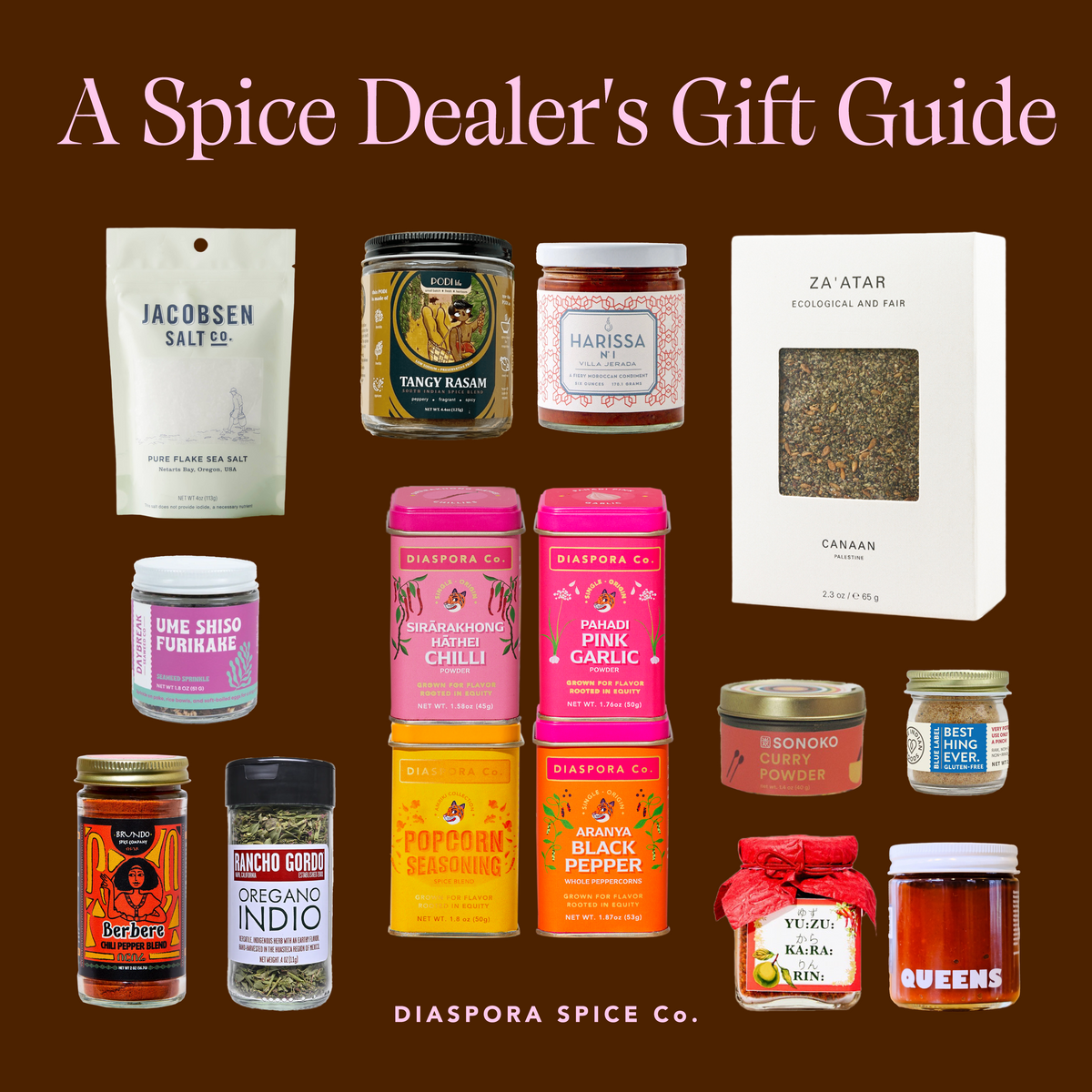 Sana's 2025 Community Gift Guide Part 1: Spices
