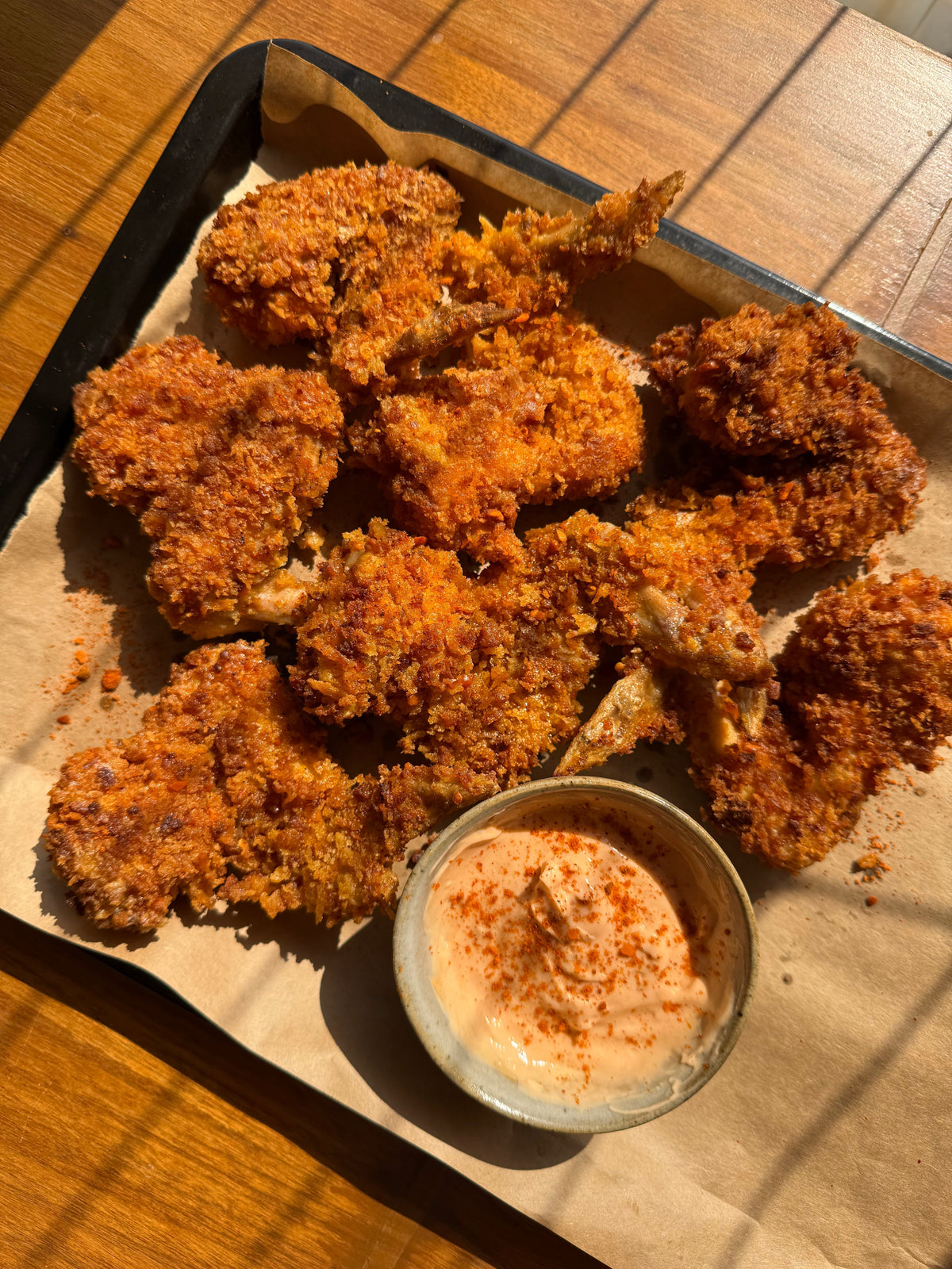 Padma's Gunpowder Chicken Wings