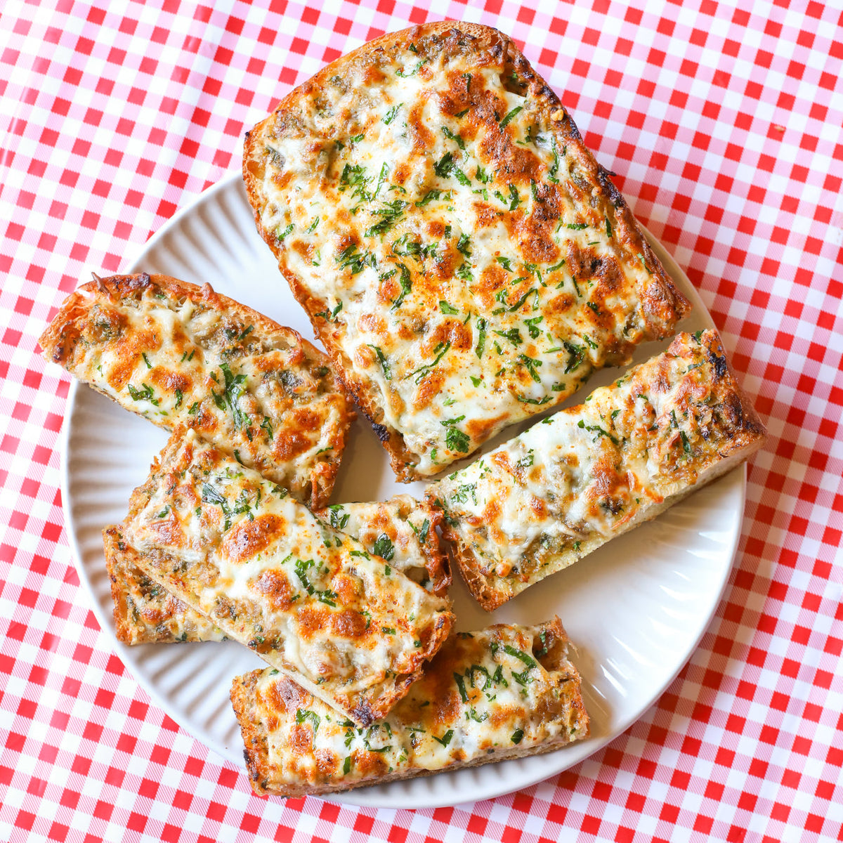 Prajakta's Cheesy Shallot-Garlic Bread