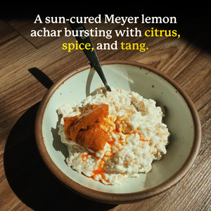 Saba's Meyer Lemon Achaar