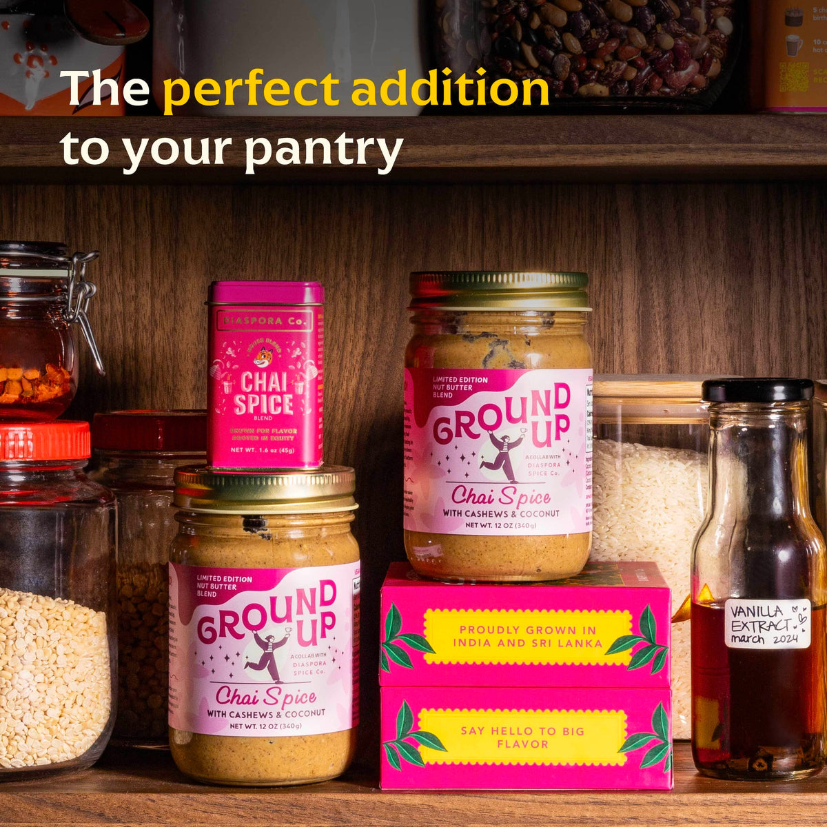 Diaspora Spice Co. x Ground Up Chai Butter